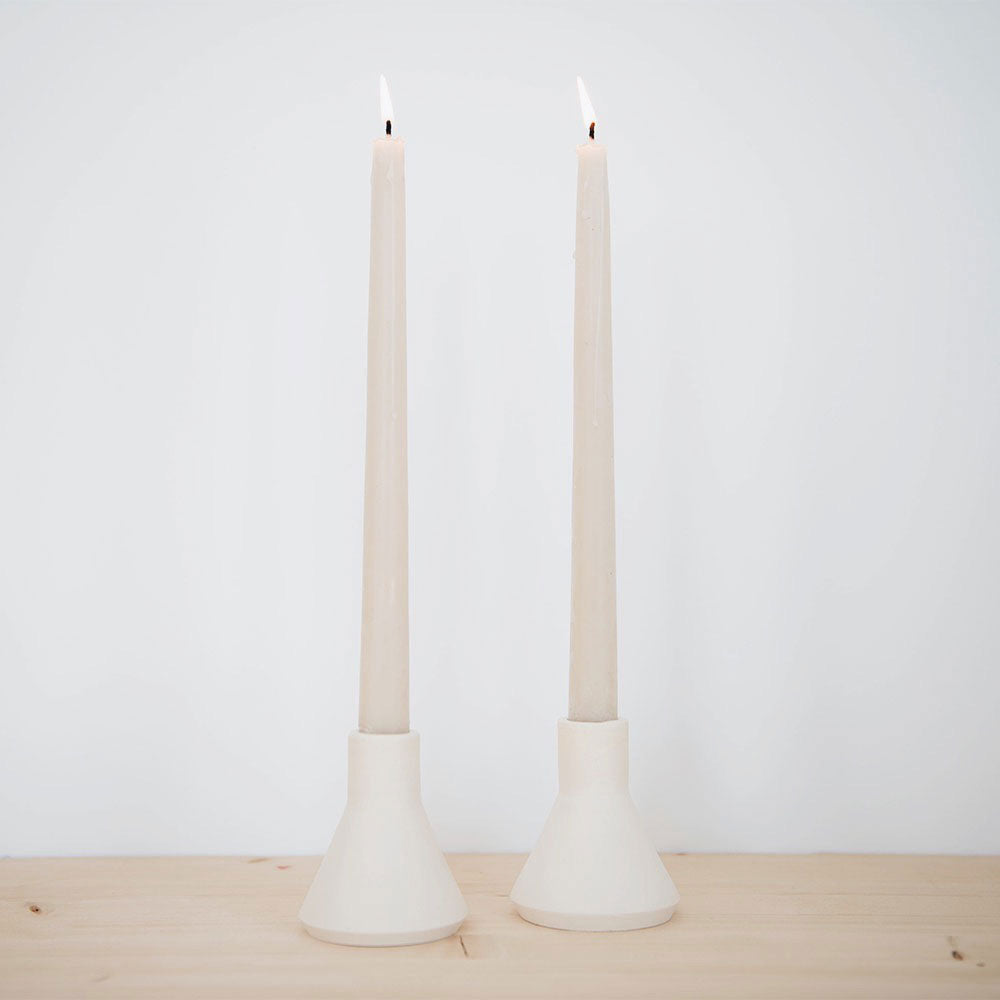 Elegant Classic Ceramic Candle Holder for Home Decor - Perfect for Romantic Dinners, Spa Nights & Cozy Living Room Ambiance