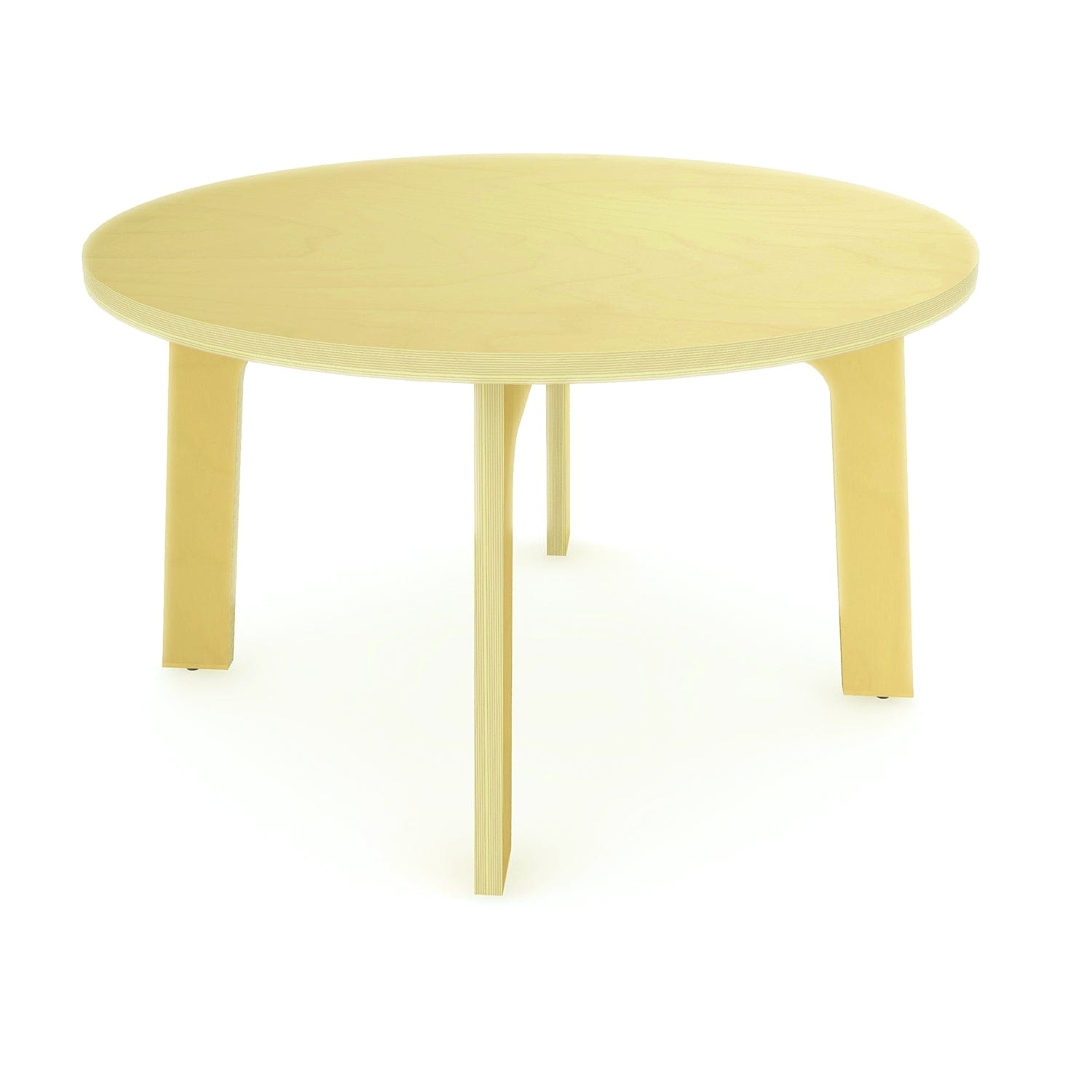 Whitney Plus Round Coffee Table - 20 Inch Height, Modern Side Table for Living Room, Bedroom & Office - Perfect for Coffee, Books & Decor