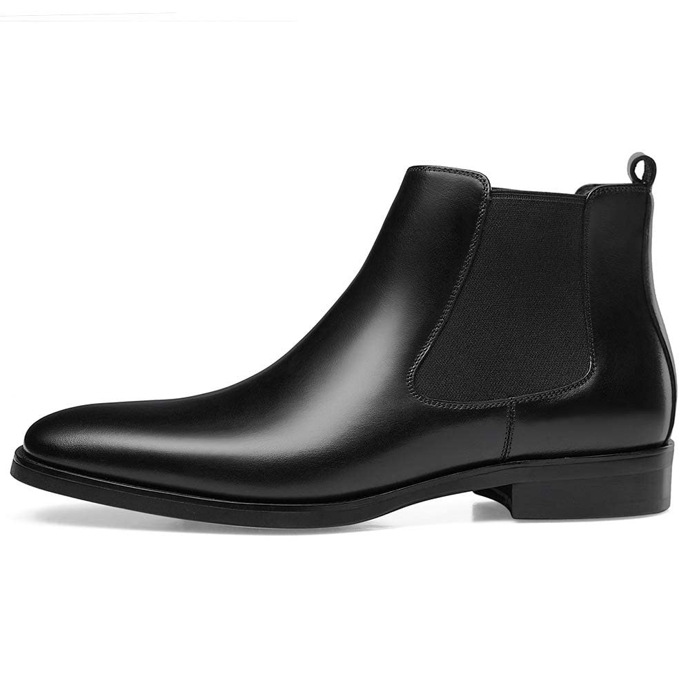 Premium Men's Chelsea Boots - Genuine Leather Dress Boots for Men | Comfortable & Stylish for Work, Casual & Formal Occasions