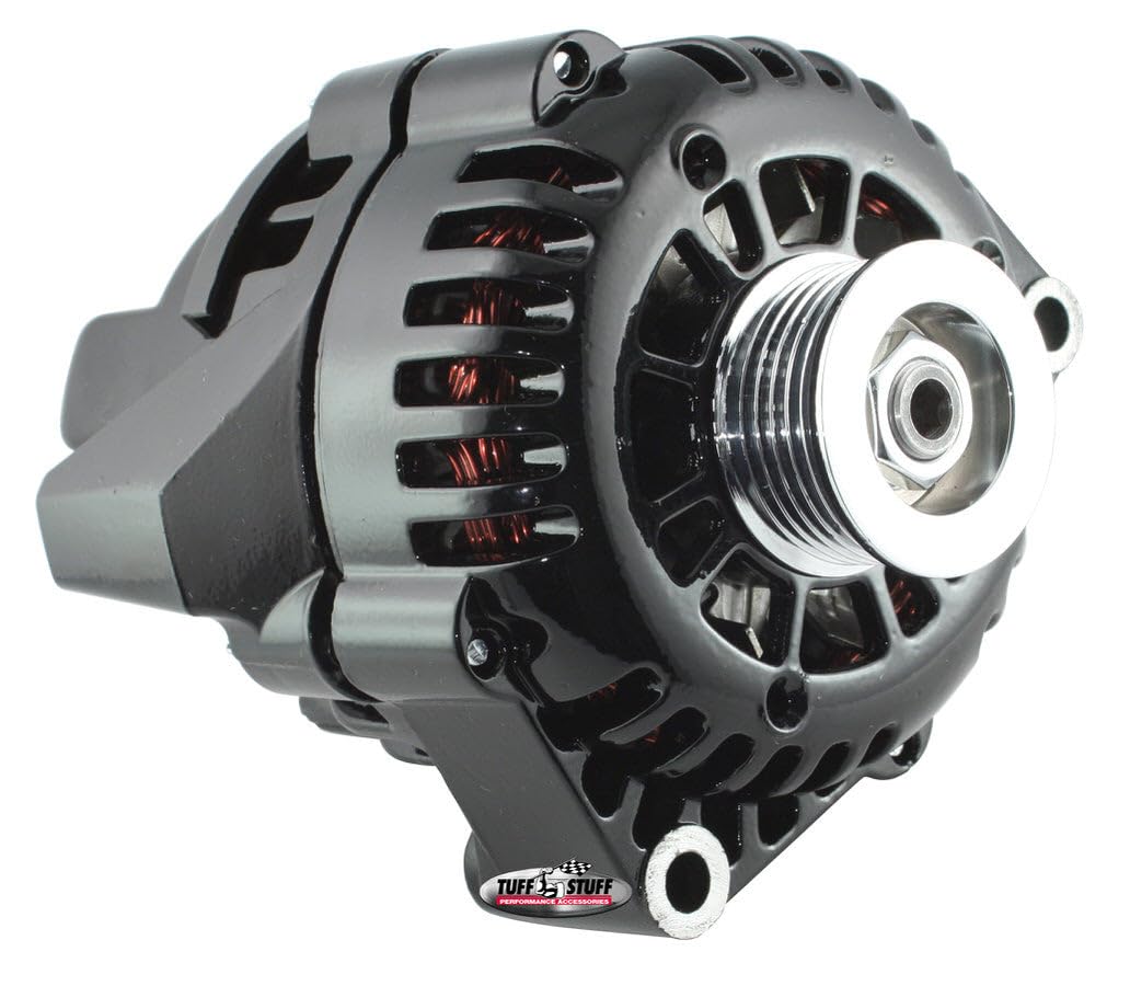 Tuff Stuff 8242NB High Output Alternator - 12V 140 Amp for Chevy, Ford, Dodge - Perfect for Off-Road, RV & Heavy-Duty Trucks