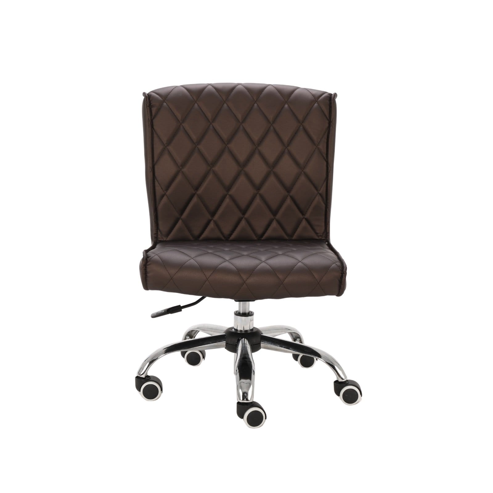 Delia Salon Pedicure Technician Stool - Adjustable Rolling Stool for Nail Technicians & Spa Professionals - Perfect for Manicure, Pedicure & Beauty Salon Use