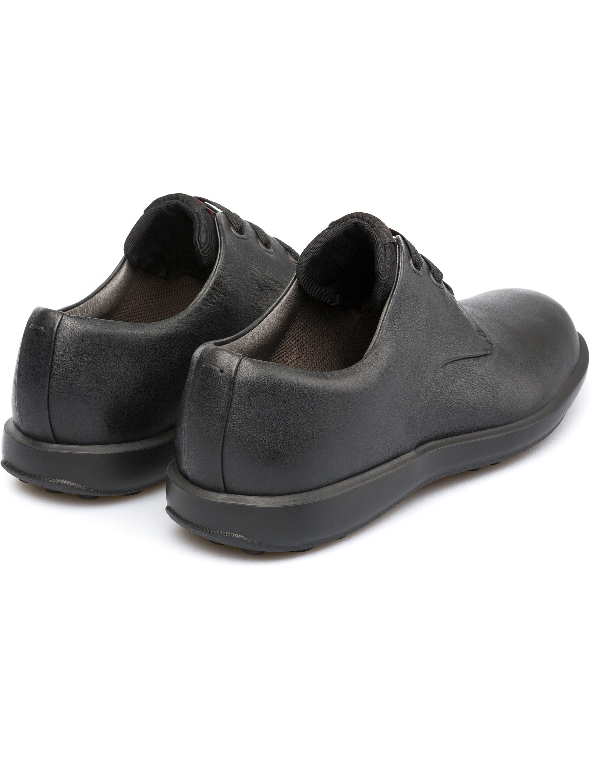 Camper Men's Atom Work Boots - Black Leather Steel Toe Work Shoes for Construction & Outdoor Safety | Durable & Comfortable for Work, Hiking & Heavy Duty Use