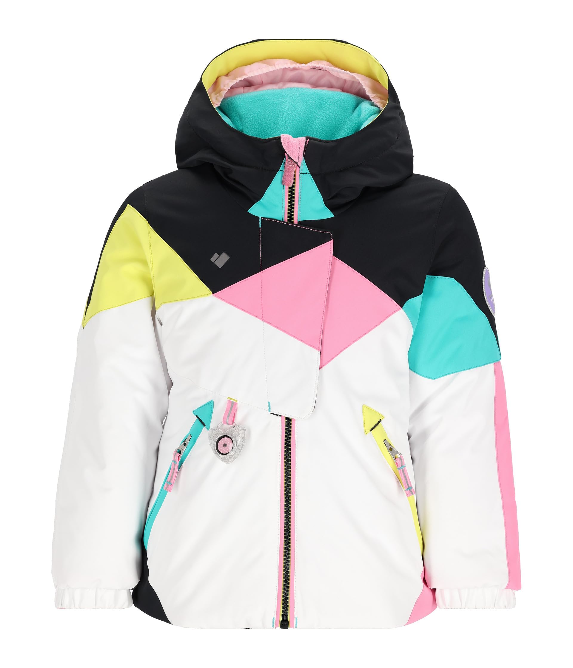 Obermeyer Girls Lissa Jacket - Waterproof Winter Coat for Toddler, Little Kids & Big Kids - Perfect for Skiing, Snow Play & Cold Weather Outdoor Activities