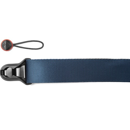Peak Design Slide Lite Camera Strap - Adjustable & Comfortable Shoulder Strap for DSLR & Mirrorless Cameras (Midnight Blue) - Perfect for Travel, Hiking & Photography Enthusiasts
