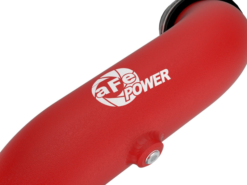 aFe 20 23 Ford Explorer ST V6 3.0L (Twin Turbo) BladeRunner Aluminum Hot & Cold Charge Pipe Kit - Red | Performance Upgrade for Turbocharged Engines | Perfect for Street Racing & Off-Road Adventures