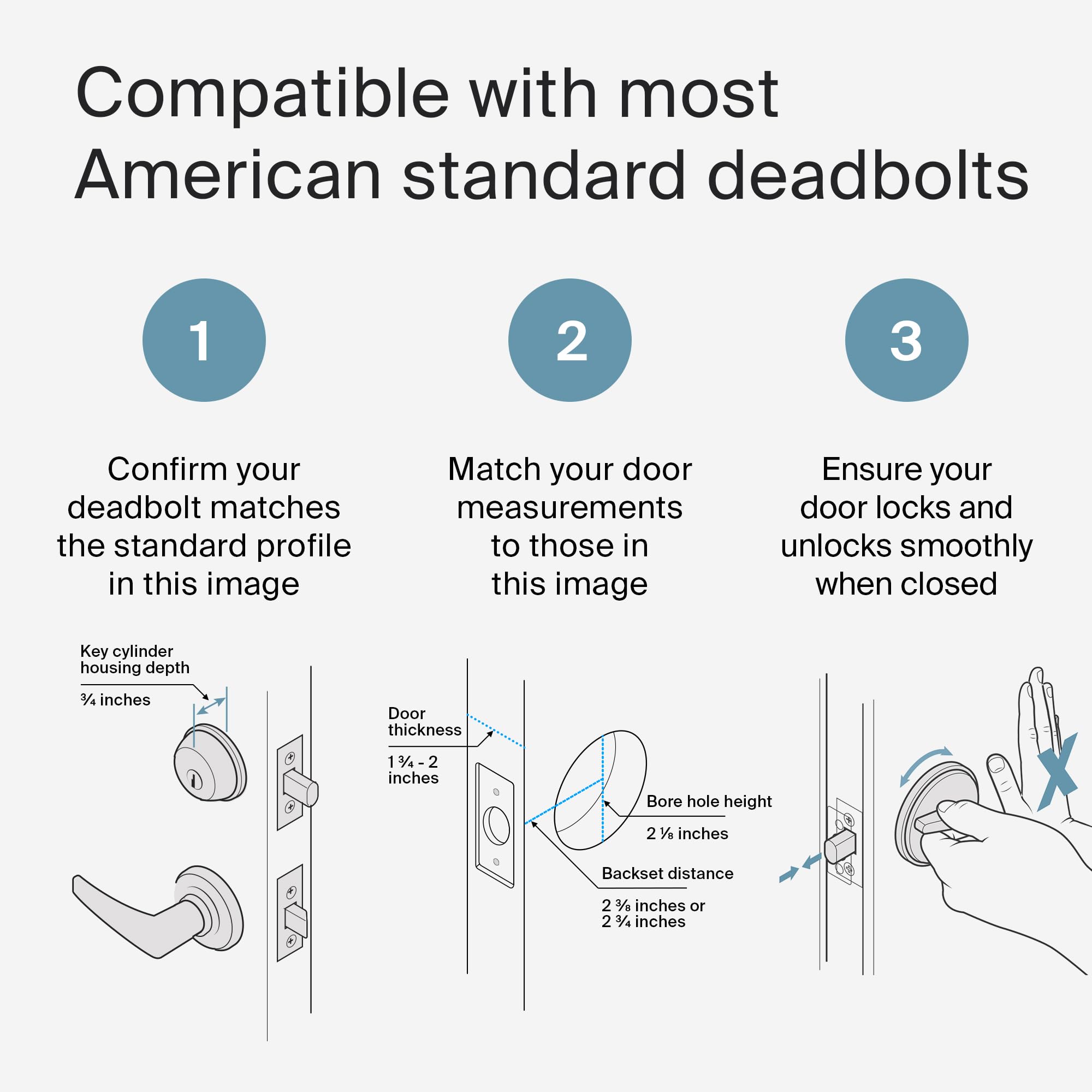 Level Lock+ Deadbolt Smart Lock - World's Smallest Smart Lock with Apple Home Key Support - iOS & Android App Control - Compatible with Apple HomeKit - Matte Black Finish for Modern Homes - Perfect for Smart Home Security & Keyless Entry