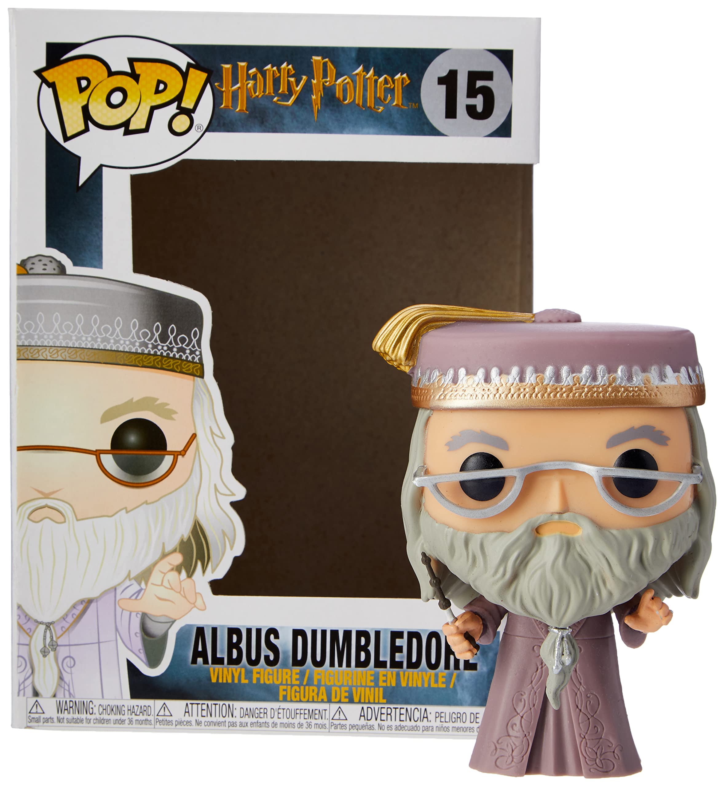 Funko POP! Movies: Harry Potter Albus Dumbledore Collectible Vinyl Figure - Perfect for Harry Potter Fans, Office Decor & Pop Culture Collections