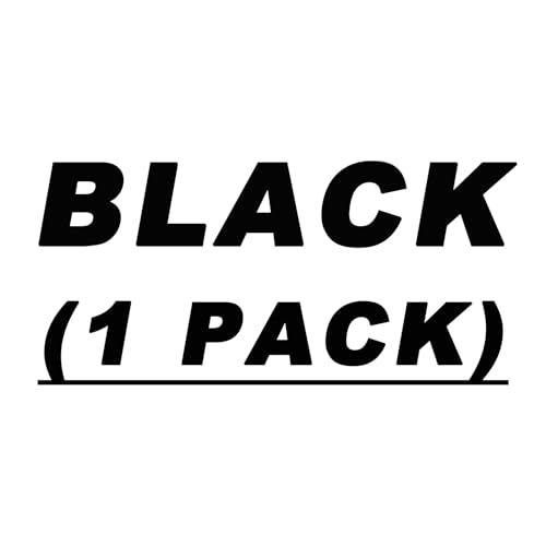 BLACK- 1 PACK