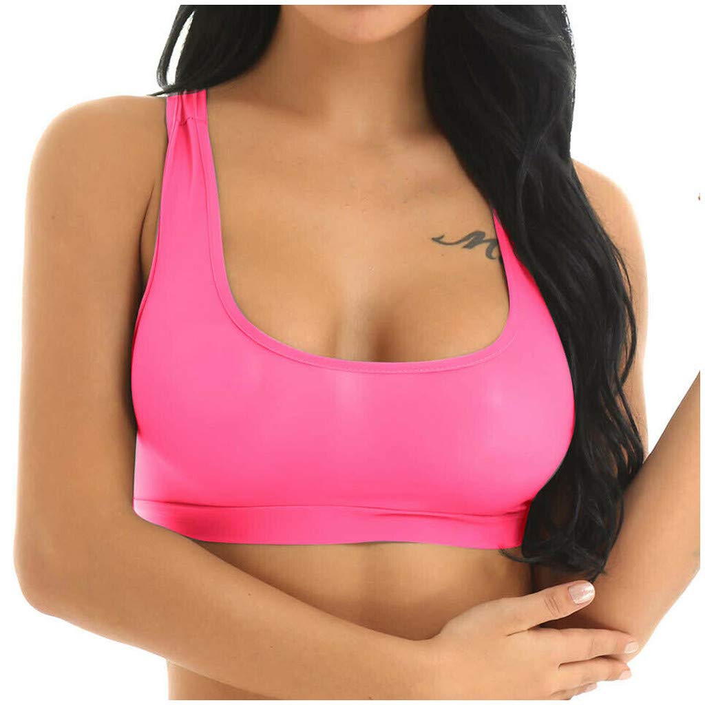 Seamless Stretch Workout Sports Bra for Women - Breathable Mesh Crop Top with See-Through Design - Perfect for Yoga, Gym, Running & Fitness Activities