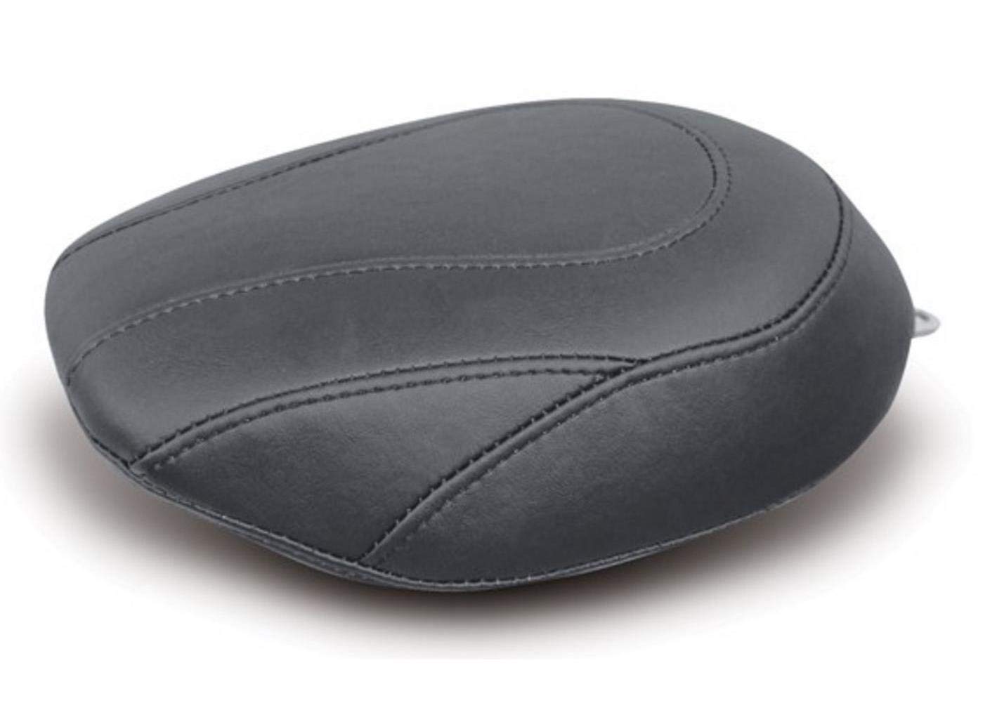 Mustang Motorcycle Seats 76569 Low Tripper Passenger Seat for Harley-Davidson Sportster 2004-2021 | OEM Black Leather Seat | 7