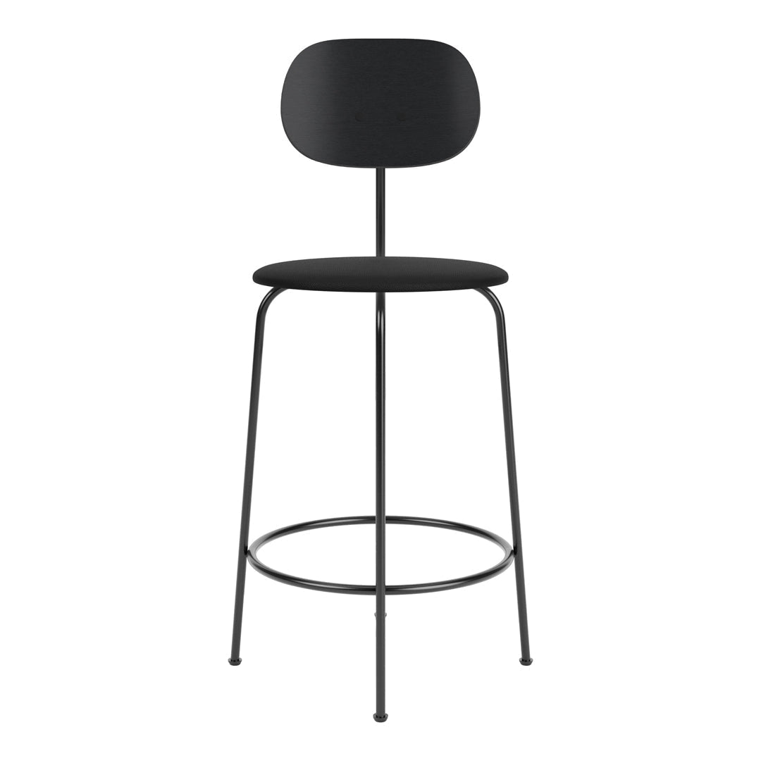 Afteroom Counter Chair Plus - Modern Upholstered Bar Stool for Kitchen Island, Breakfast Nook & Home Bar - Comfortable Seat with Premium Fabric - Adjustable Height Counter Height Stool