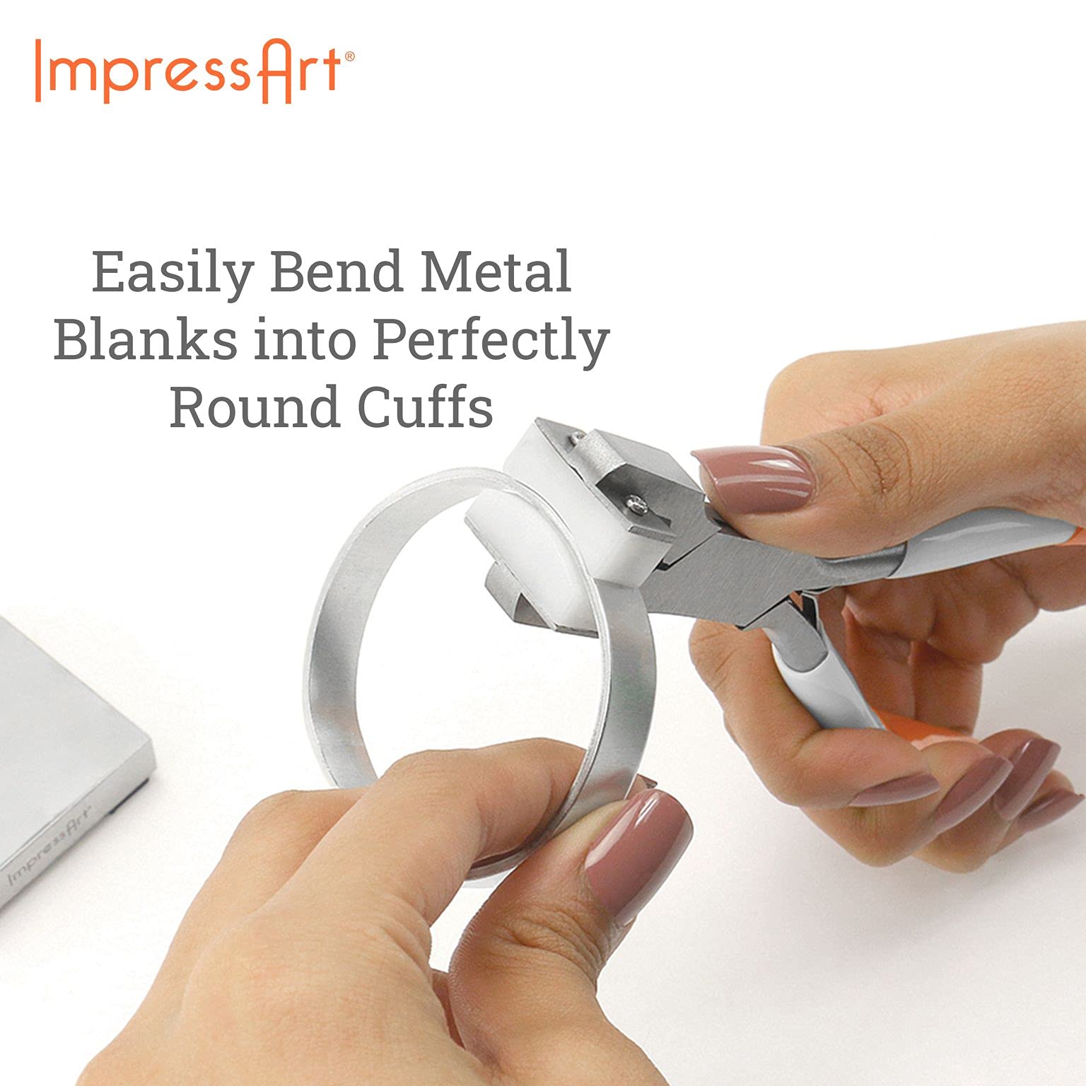 ImpressArt - Ultimate Metal Stamping & Bracelet Making Kit with Tools & Supplies for DIY Jewelry Crafting - Perfect for Handmade Bracelets, Personalized Charms, and Custom Keepsakes - Ideal for Jewelry Makers, Craft Enthusiasts, and DIY Gift Projects