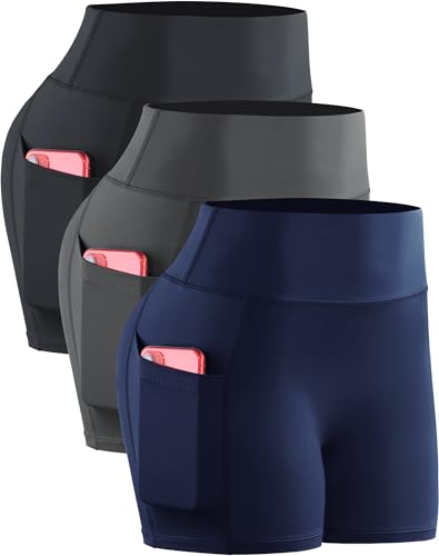 9118 Black/Grey/Dark Navy,3 Pack