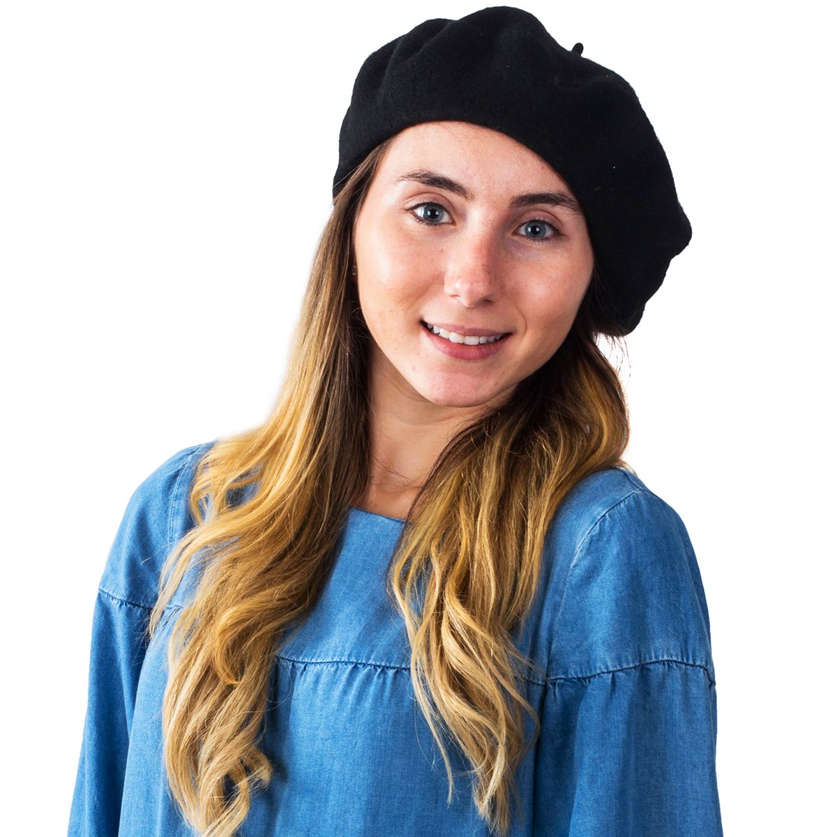 Stylish Wool Berets for Women & Men - Classic French Beret Hat - Soft Knit Artist Cap - Winter Fashion Accessory (Perfect for Painting, Photography & Daily Wear)