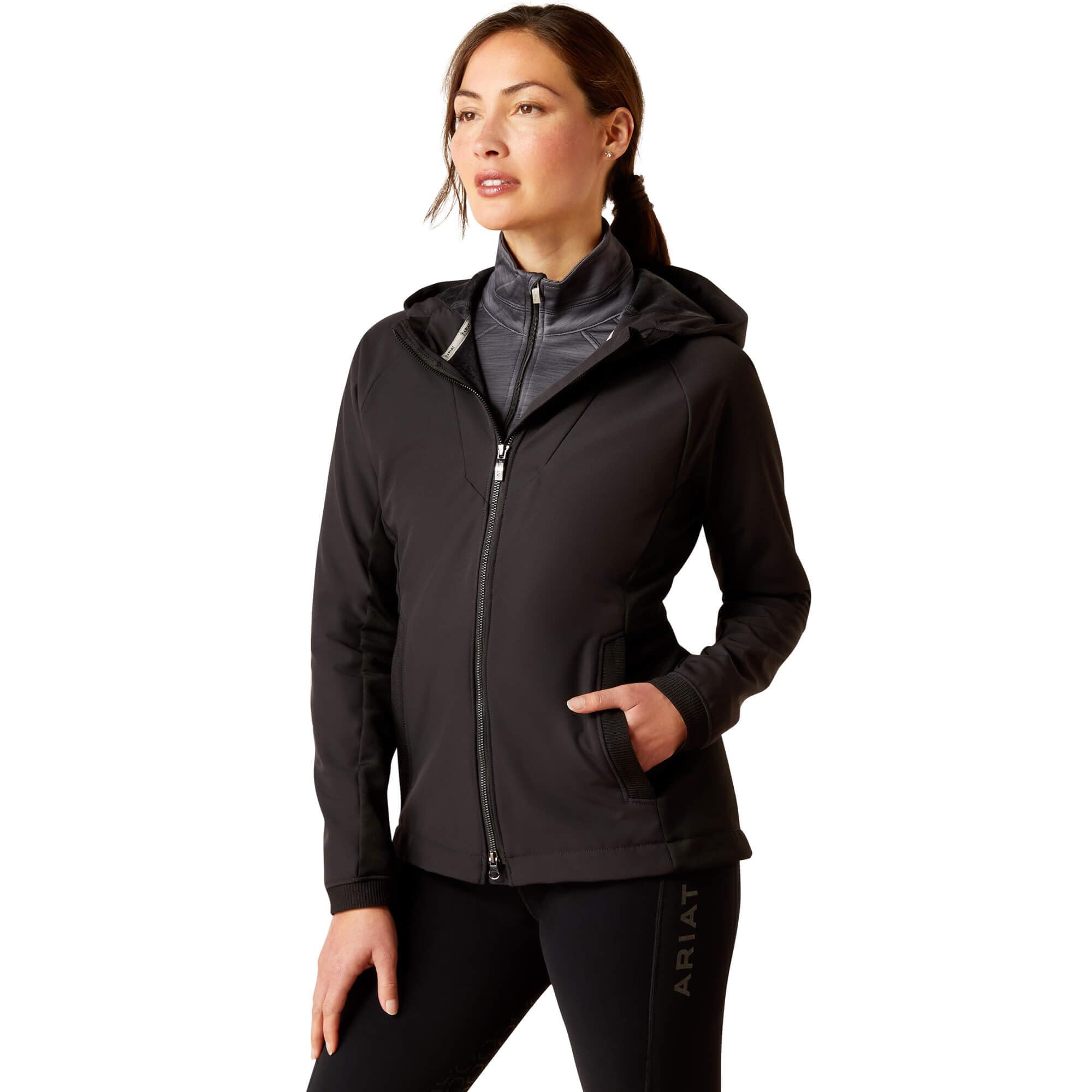 ARIAT Women's Parodist Jacket - Waterproof Windbreaker for Outdoor Activities, Horse Riding & Casual Wear | Lightweight & Breathable Riding Jacket for Equestrian & Hiking