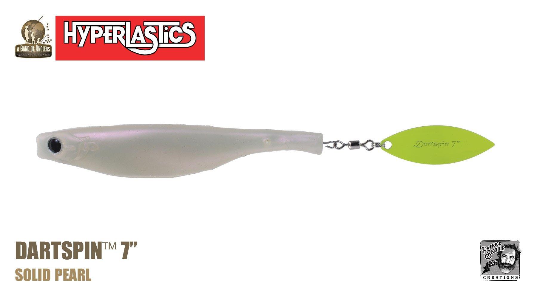Hyperlastics Dartspin Lures - Premium Fishing Lures for Bass, Trout & Walleye | High Performance Spinnerbaits for Freshwater & Saltwater Fishing | Perfect for Casting, Trolling & Jigging