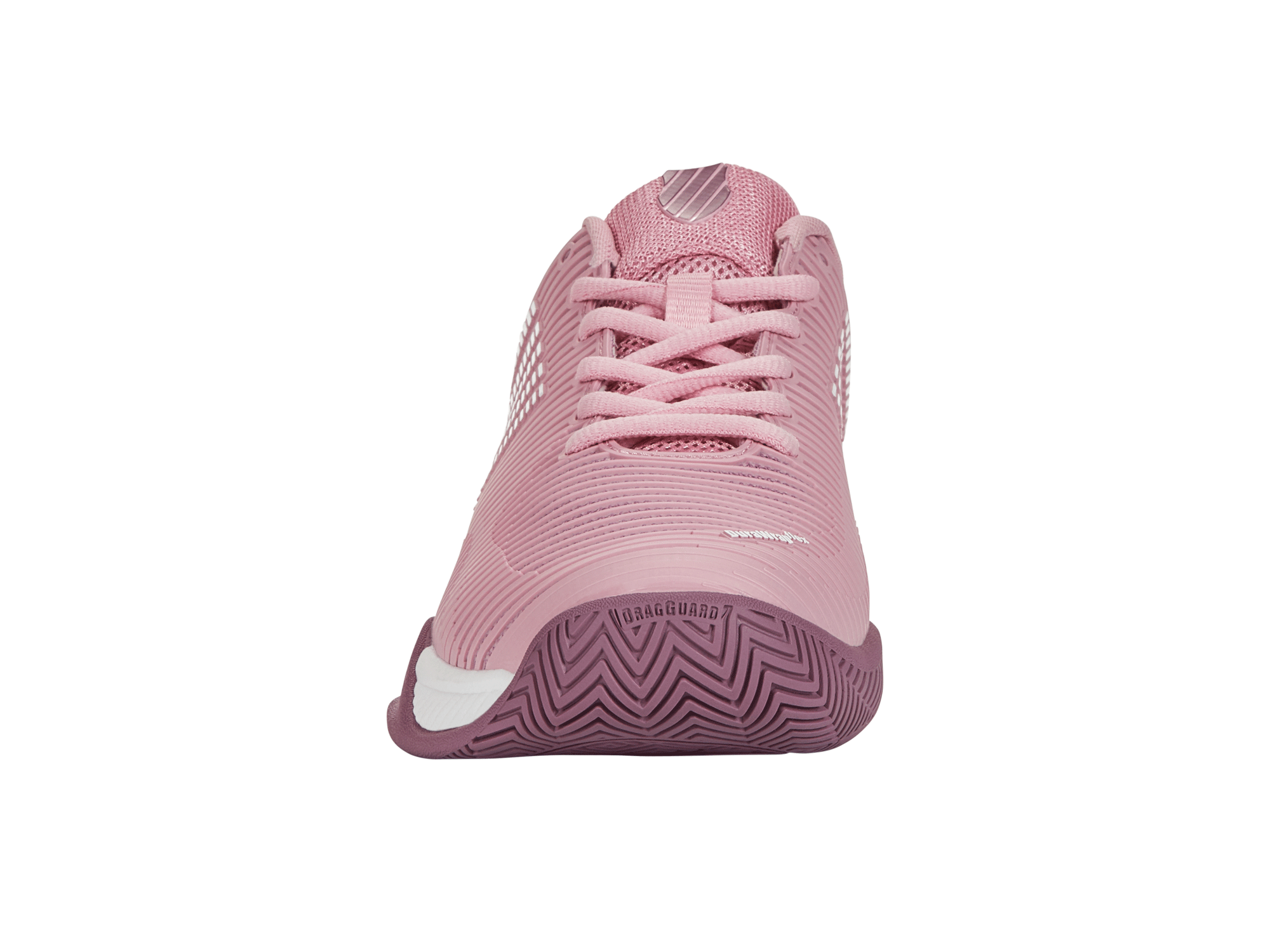 Hypercourt Express 2 Wide Tennis Shoes - Women's Size 6.5 (96807 641 W) | Cameo Pink/Grape Nectar/Orchid Haze | Perfect for Court Sports & Casual Wear