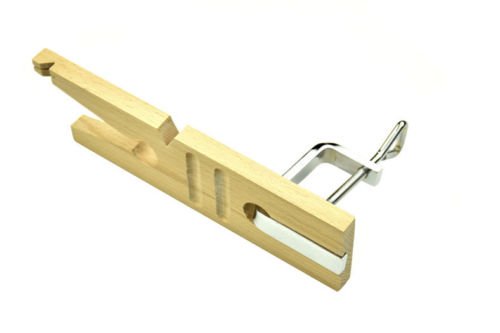 JTS Jewelers Bench Pin Clamp - V-Slot Wooden Workbench Tool for Ring Saw Groove Cutting & Precision Sawing | Perfect for Jewelry Making, Metalworking & Woodcrafting Projects