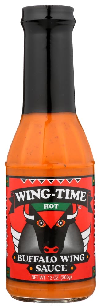 Buffalo Hot Sauce Wing Sauce - 13 OZ (Pack of 6) | Spicy Chicken Wing Sauce for Parties, BBQ & Game Day Snacks