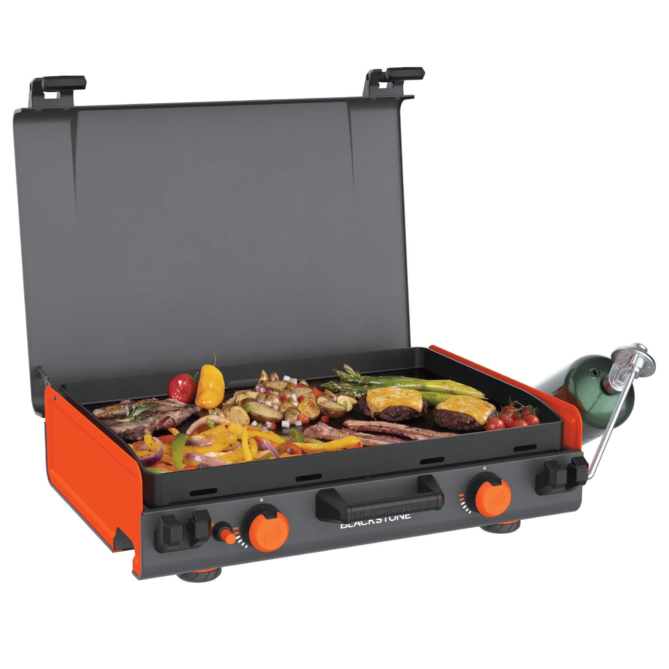 20x14 Inch Heavy Duty Camping Griddle - Non-Stick BBQ Grill Pan for Outdoor Cooking, Picnics, and Backyard Parties
