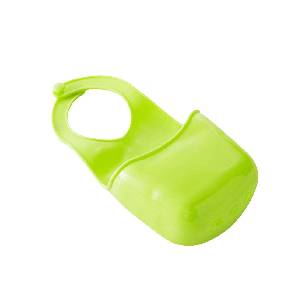 DOITOOL Hanging Drain Basket - Kitchen & Bathroom Sink Organizer with Sponge Holder, Fruit Green - Perfect for Fruit Storage, Dish Sponge Organization & Small Item Storage