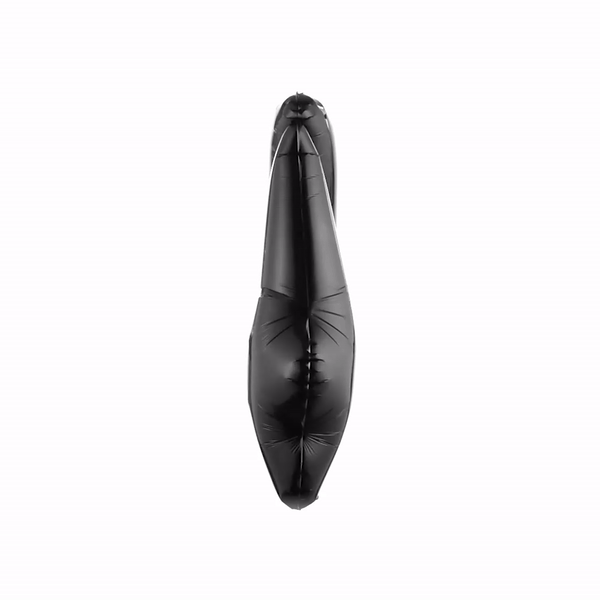 Balloonify Black Mylar Number 4 Balloon - 40 Inch Large Foil Balloon for Birthday Parties, Anniversaries & Celebrations - 1 Count Box