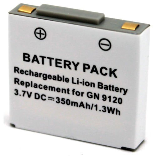 Synergy Digital Wireless Headset Batteries - 4 Pack Li-Polymer 3.7V 340mAh Replacement for GN 9125 & GN 14151-01 Headsets - Long Lasting Power for Office Calls, Customer Service & Remote Work