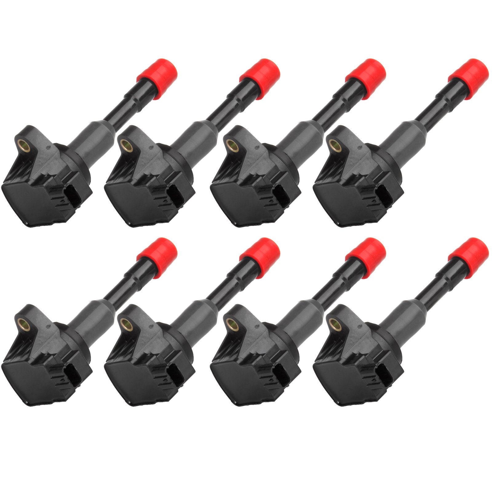 AUTOMUTO 8-Piece Ignition Coil Pack Compatible with 2003-2010 Honda Civic 1.3L Engine - Direct Replacement for UF374 - Perfect for Engine Tune-Ups & Performance Upgrades