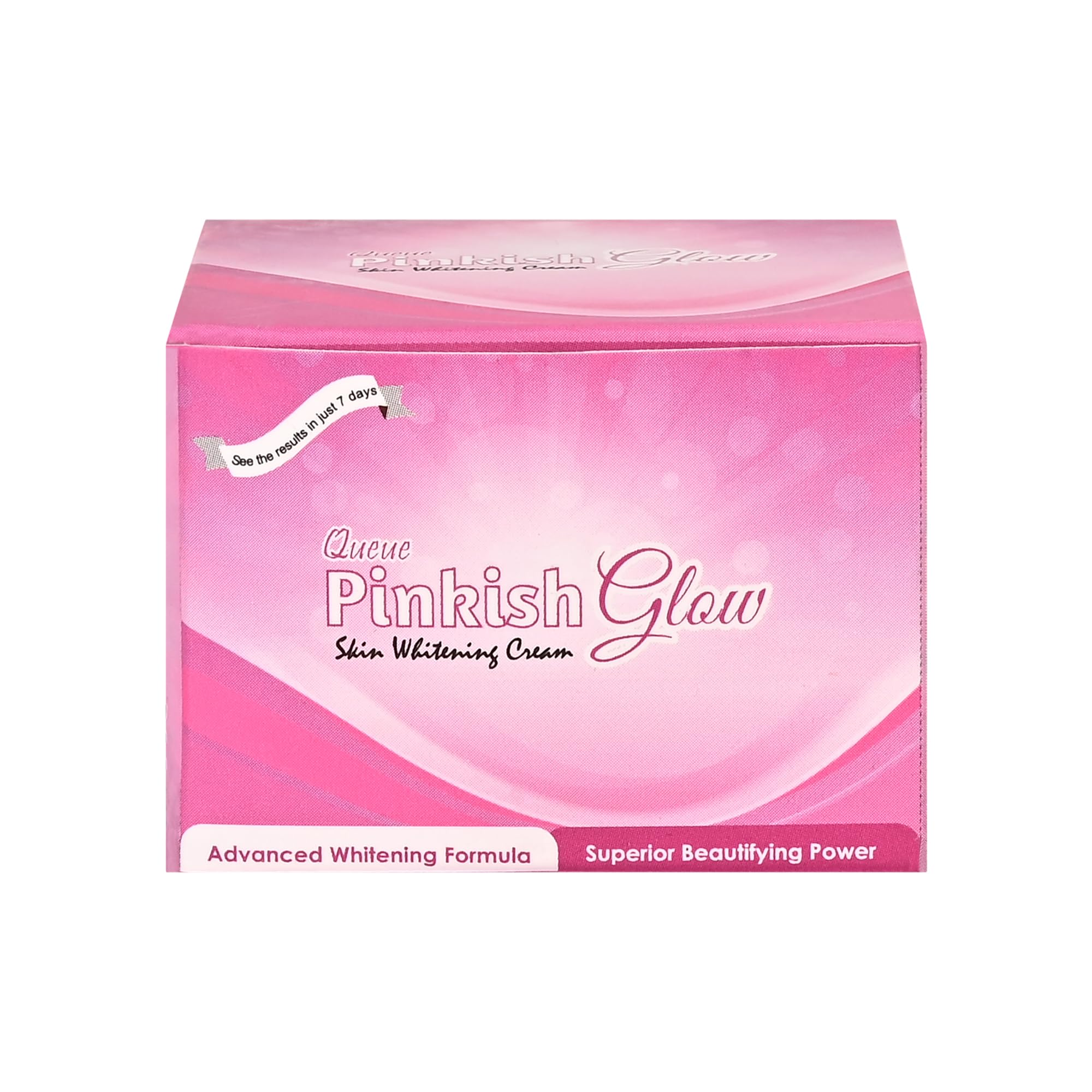 Pinkish Glow Cream - Brightening & Whitening Face Cream with Glutathione for Even Skin Tone | Day & Night Moisturizer for Radiant Complexion