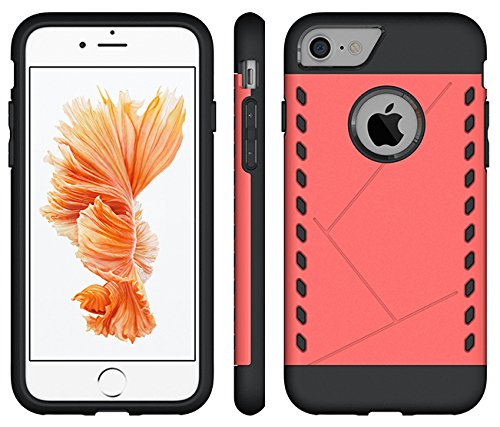 Durable Shockproof iPhone 8 / iPhone 7 Case - Matte Rose Finish Slim Protective Cover | Perfect for Outdoor Activities, Travel & Everyday Protection