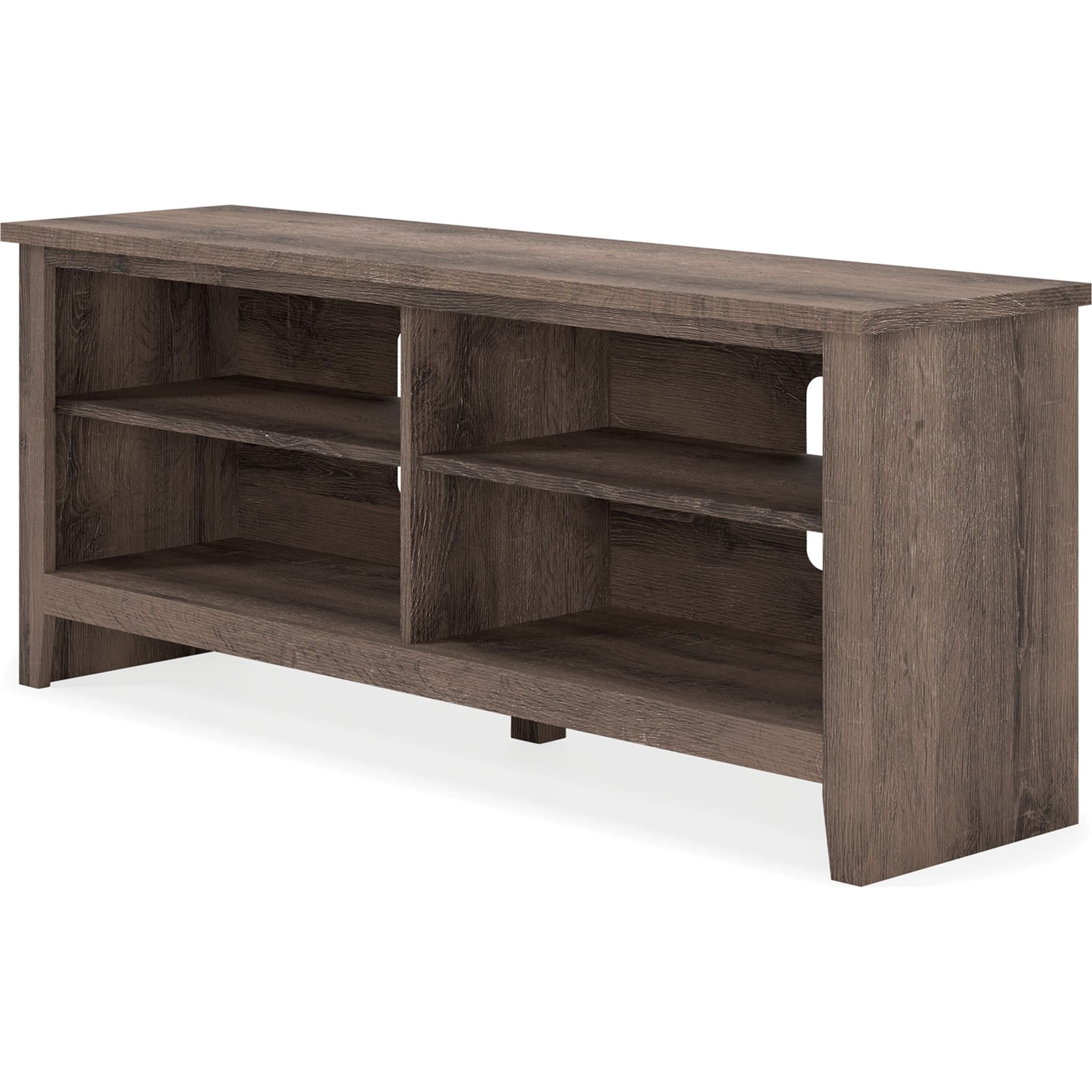 Modern Arlenbry TV Stand with Storage - Sleek Gray Entertainment Center for Living Room, Bedroom & Home Theater
