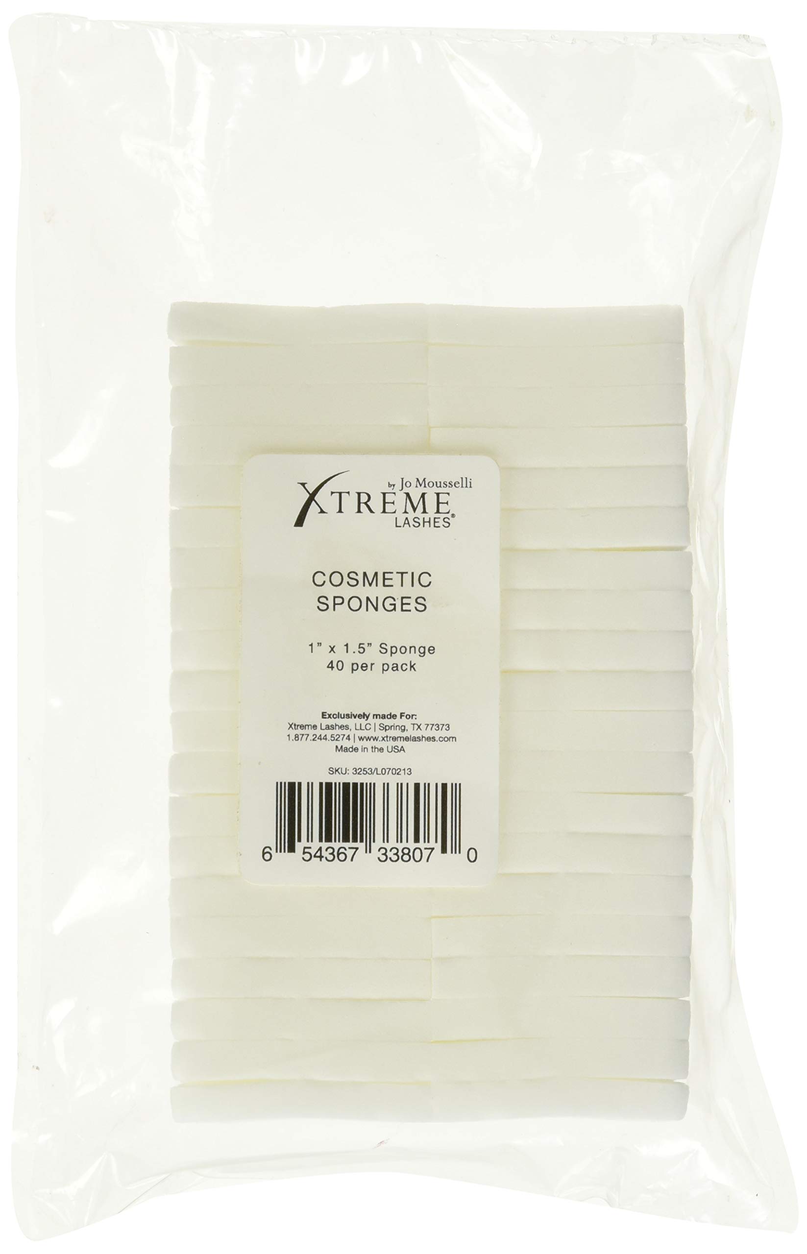 Xtreme Lashes Cosmetic Sponges - Premium Eyelash Extension Makeup Sponges for Professional & Home Use | Soft, Hypoallergenic Beauty Blenders for Flawless Makeup Application