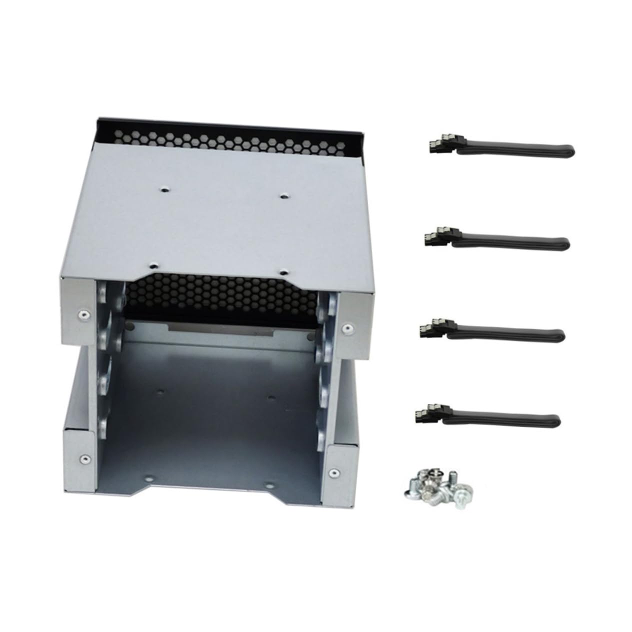 4 Bay HDD SSD Hard Drive Enclosure Bracket for 5.25