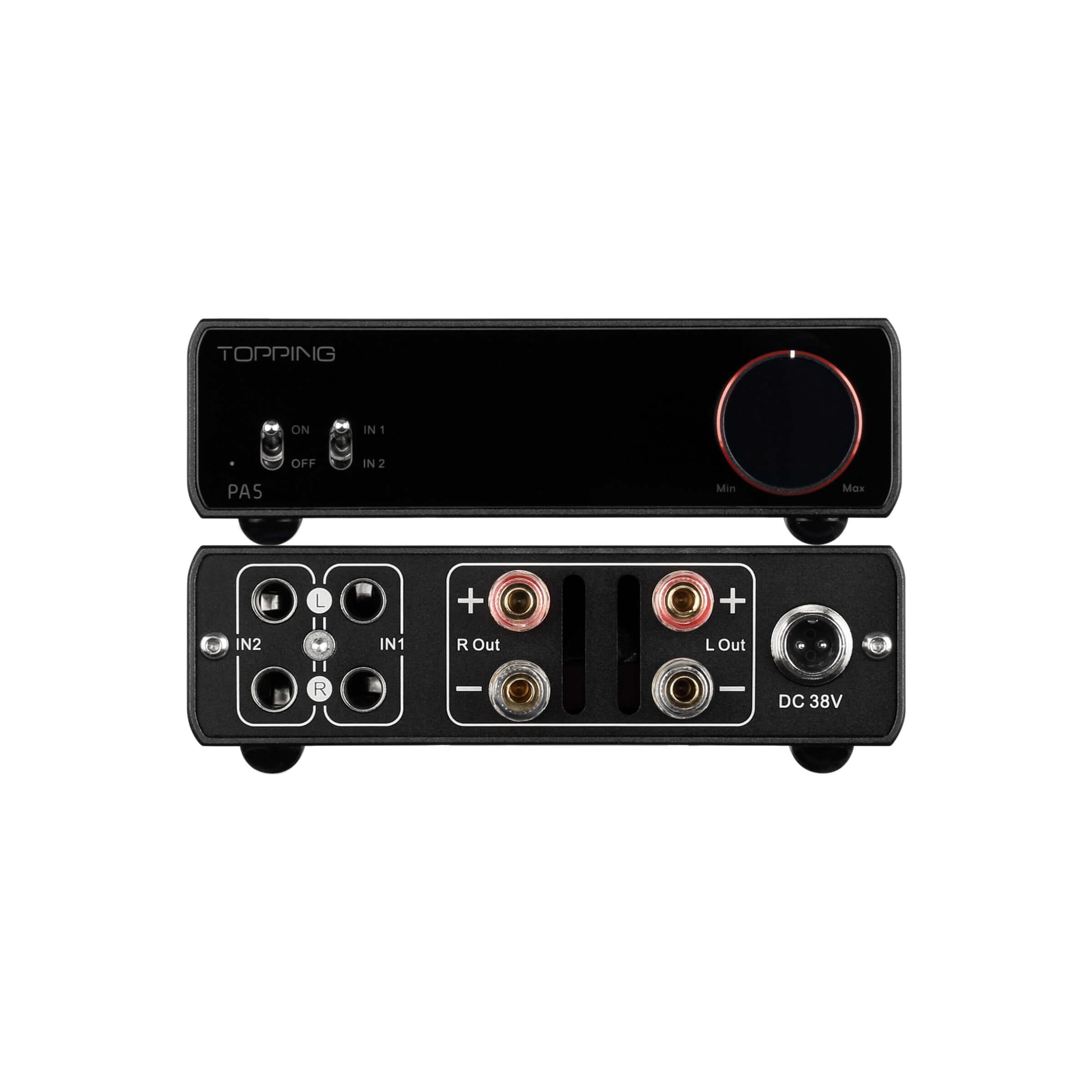 TOPPING PA5 Fully Balanced Class D Power Amplifier - High-Performance Audio Amp for Home Theater, Studio & Hi-Fi Systems