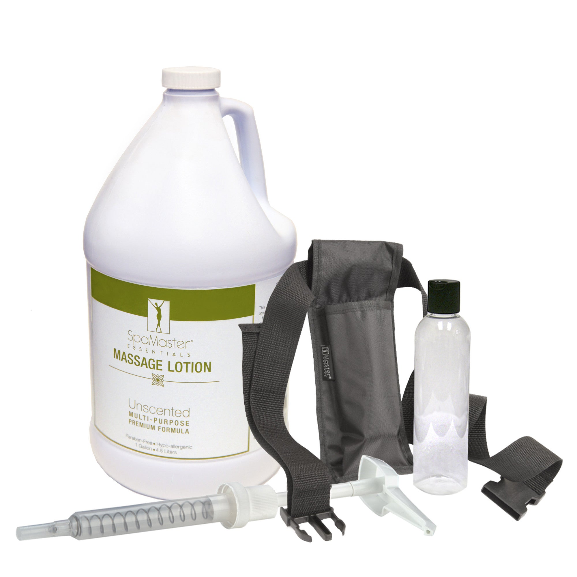 Master Massage Unscented Massage Lotion - 1 Gallon Professional Kit for Spa, Therapy & Relaxation - Ideal for Massage Therapists, Athletes & Home Use