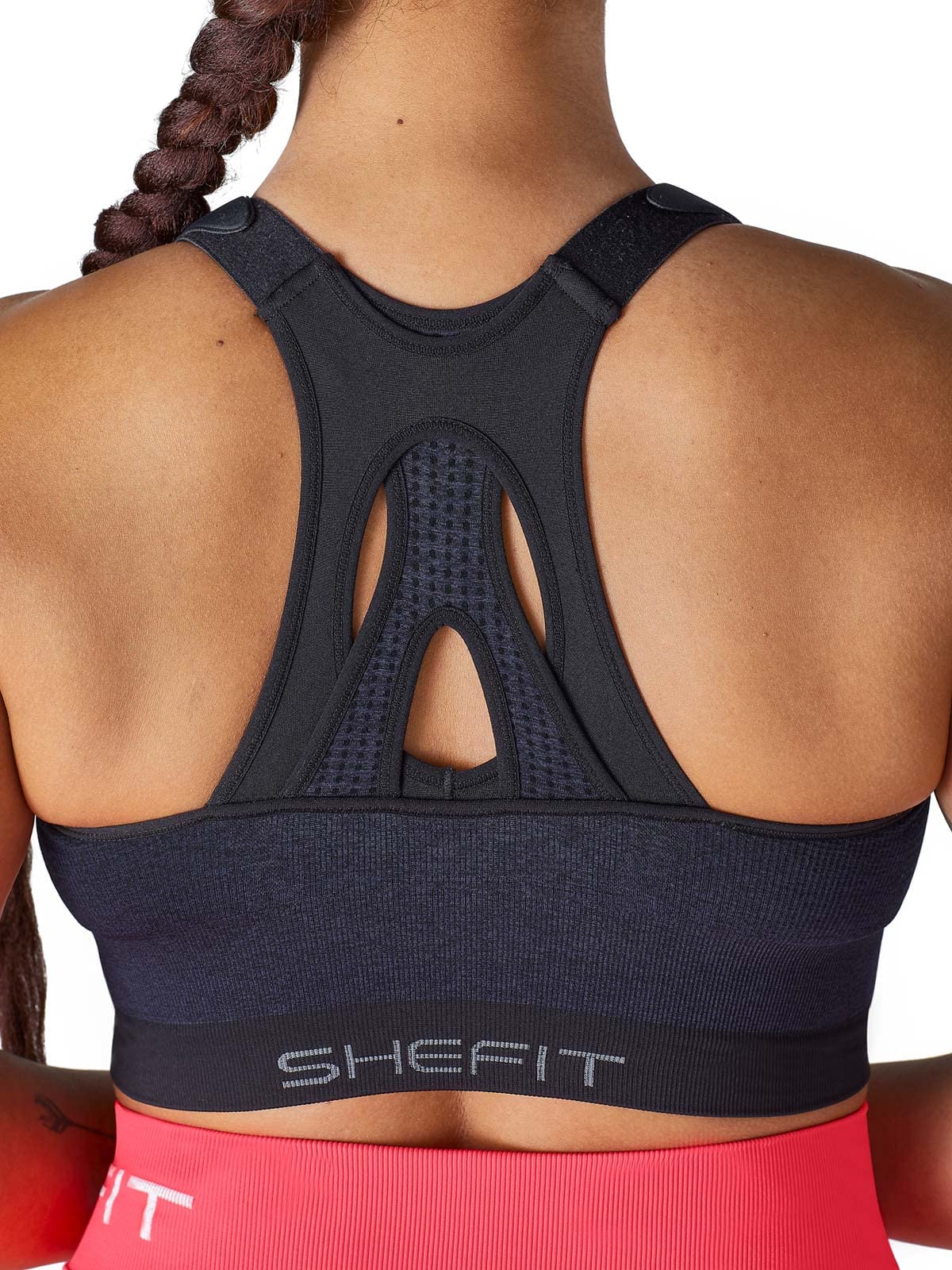 SHEFIT Seamless Sports Bra for Women - Adjustable Straps, Wire-Free Support - Perfect for Yoga, Cycling, Hiking & Low Impact Workouts - Comfortable & Supportive Activewear for Fitness & Daily Wear