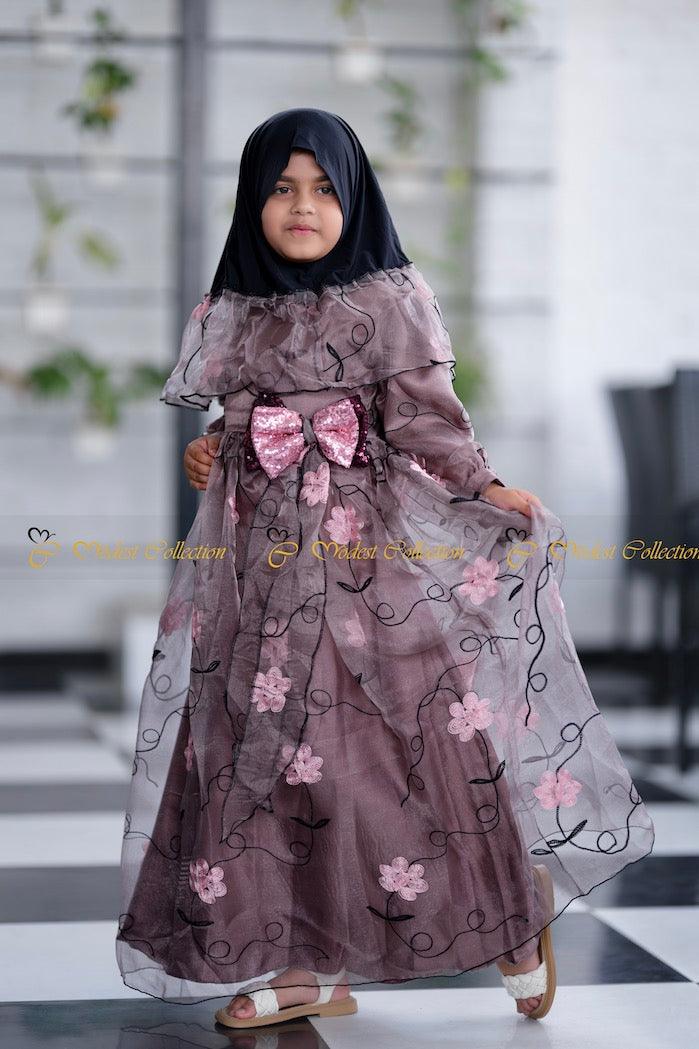 Little Alicia Dress for Girls - Cute Floral Summer Dress with Ruffles - Perfect for Parties, Photos & Special Occasions