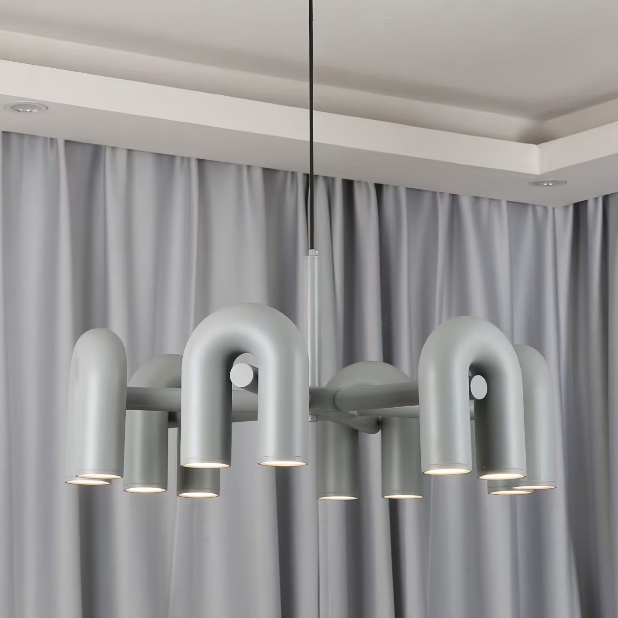 Stylish Cirkus Chandelier - Modern Crystal Ceiling Light Fixture for Dining Room, Living Room & Bedroom Decor