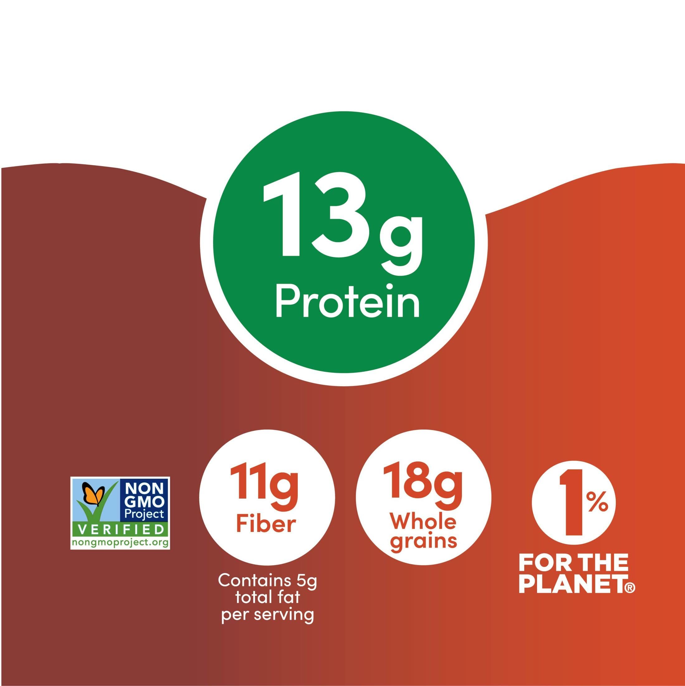 Kashi GO Cold Breakfast Cereal - Vegan Protein & Fiber Cereal, Cinnamon Crisp Flavor, 14oz Box | Healthy Morning Meal, Quick Vegan Breakfast, On-the-Go Snack for Active Lifestyles