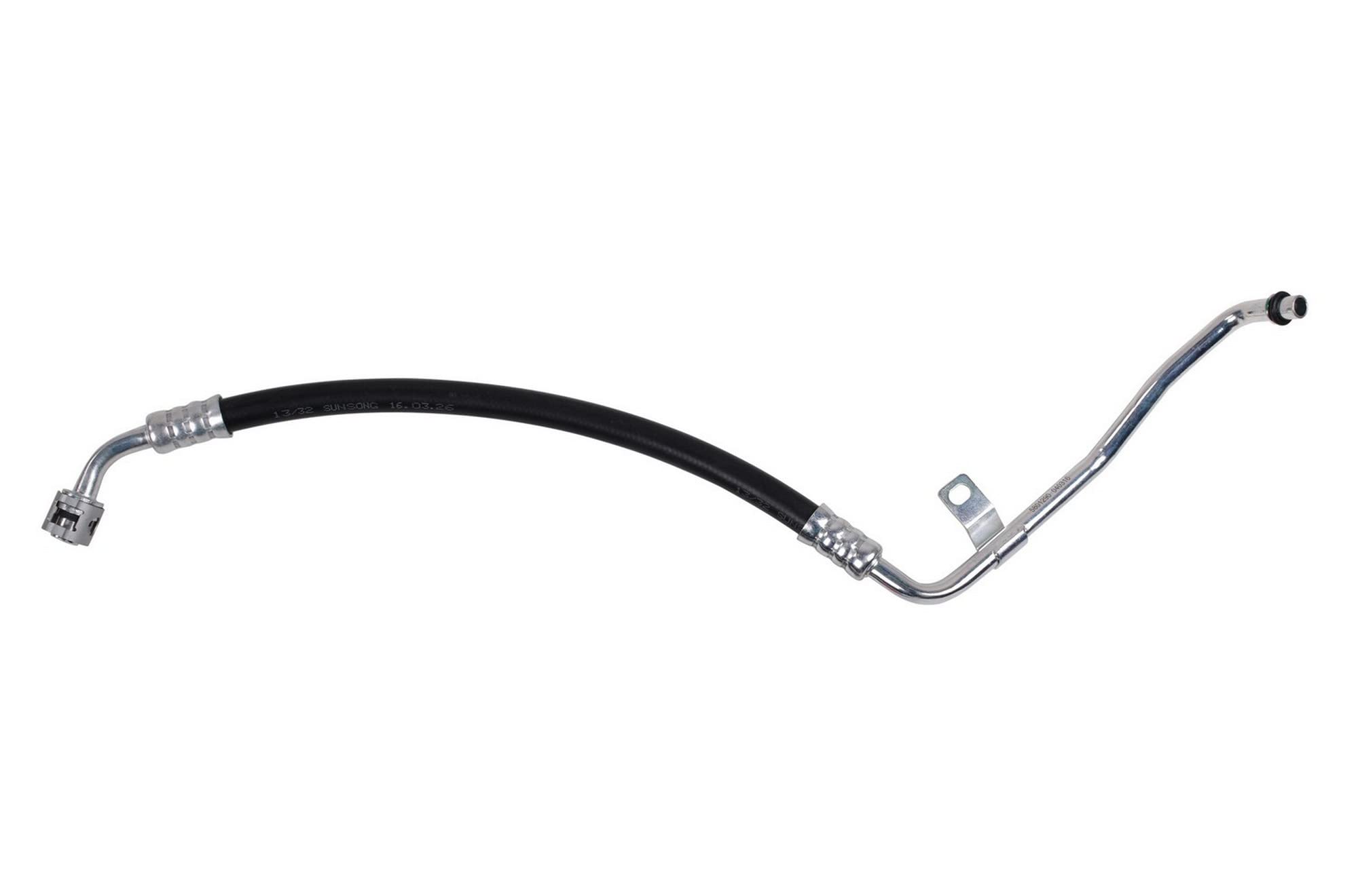 Sunsong 5801290 Engine Oil Cooler Hose Assembly - High Performance Replacement Part for Car & Truck Cooling Systems - Perfect for Engine Maintenance & Repair