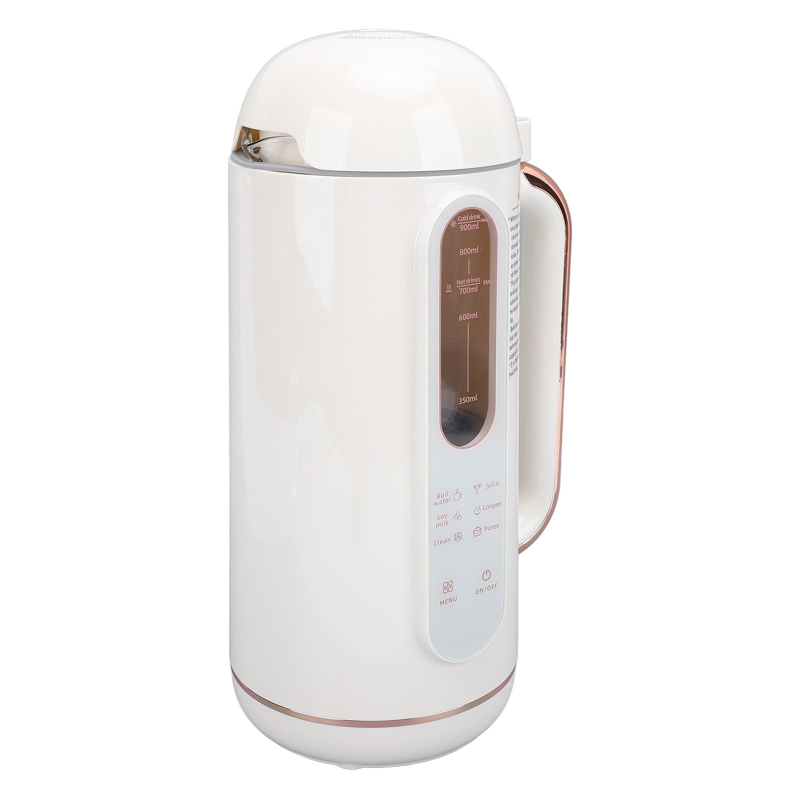 900ML Automatic Soy Milk Maker Machine - Nut Milk Maker for Almonds, Oats, Soybeans | US Plug 110V | Perfect for Healthy Breakfast, Baby Food & Vegan Recipes