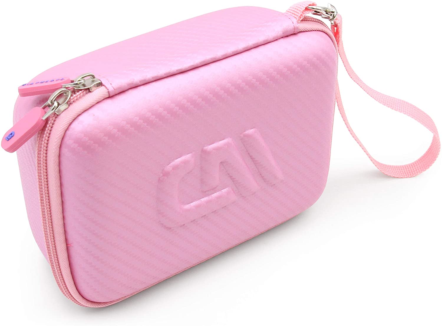 CASEMATIX Pink Protective Camera Case for VTech Kidizoom Camera Pix Duo Twist - Durable Shockproof Cover for Kids Digital Camera - Perfect for Travel, School & Outdoor Adventures