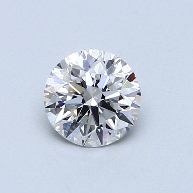 0.58 Carat F Color SI1 Clarity Round Cut Diamond for Engagement Rings & Fine Jewelry - Perfect for Proposals, Anniversaries & Special Occasions