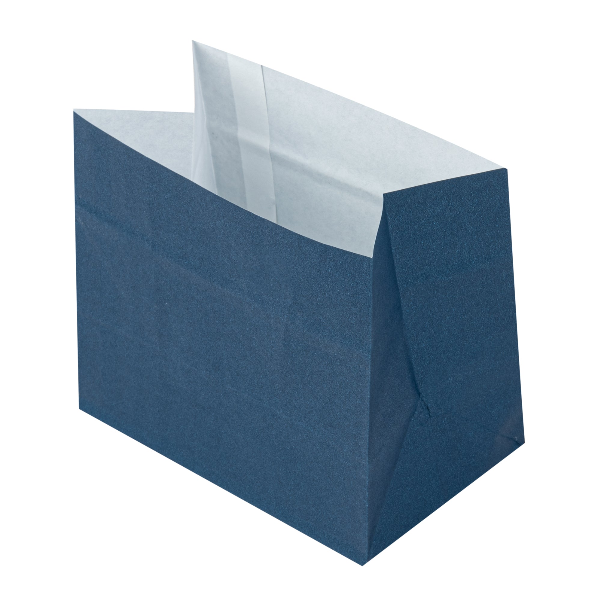 Premium Midnight Blue Paper Snack Bags 4.25