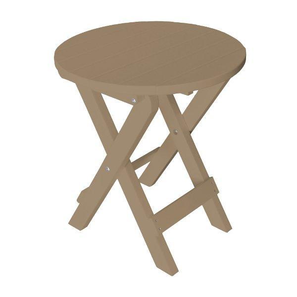 Portable Folding Bistro Table - Compact Outdoor Patio Dining Set for Small Spaces, Balcony, Garden & Picnic Use