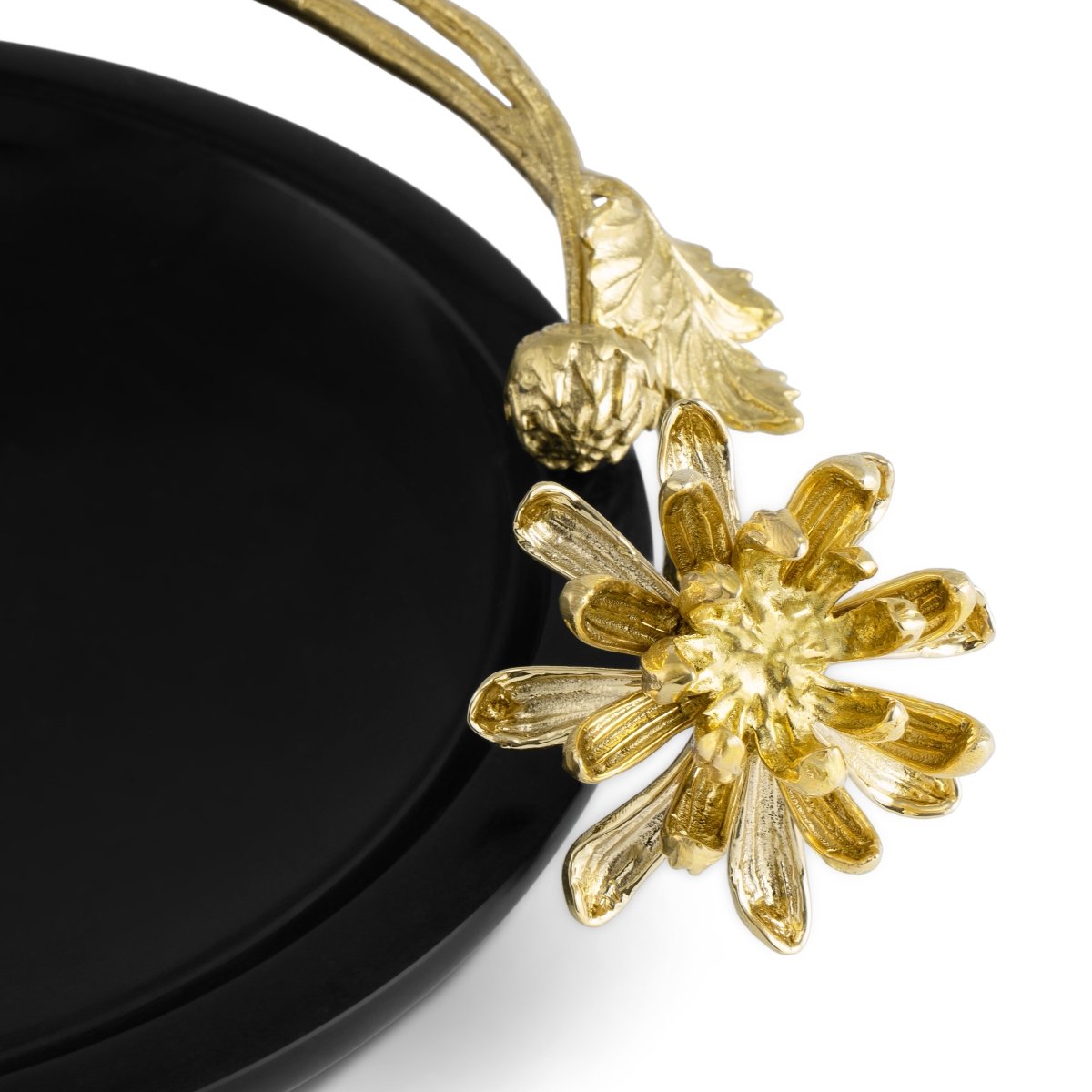 Dahlia Trinket Dish - Elegant Jewelry Holder for Rings, Earrings & Small Accessories | Perfect for Vanity, Dresser & Bathroom Organization