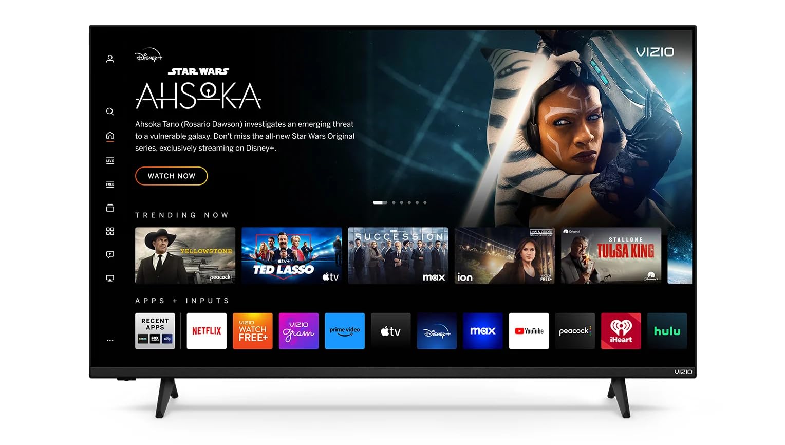 VIZIO V-Series 50 Inch 4K UHD LED Smart TV with Dolby Vision HDR10+, WiFi 6, Bluetooth & HDMI VRR - Perfect for Streaming, Gaming & Home Theater (Model V4K50C-0809)
