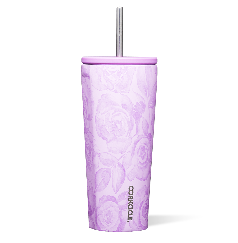 Insulated Stainless Steel Cold Cup - Double Wall Vacuum Insulated Tumbler for Iced Coffee, Tea & Cold Drinks - Keeps Beverages Cold for Hours - Perfect for Office, Travel & Outdoor Activities