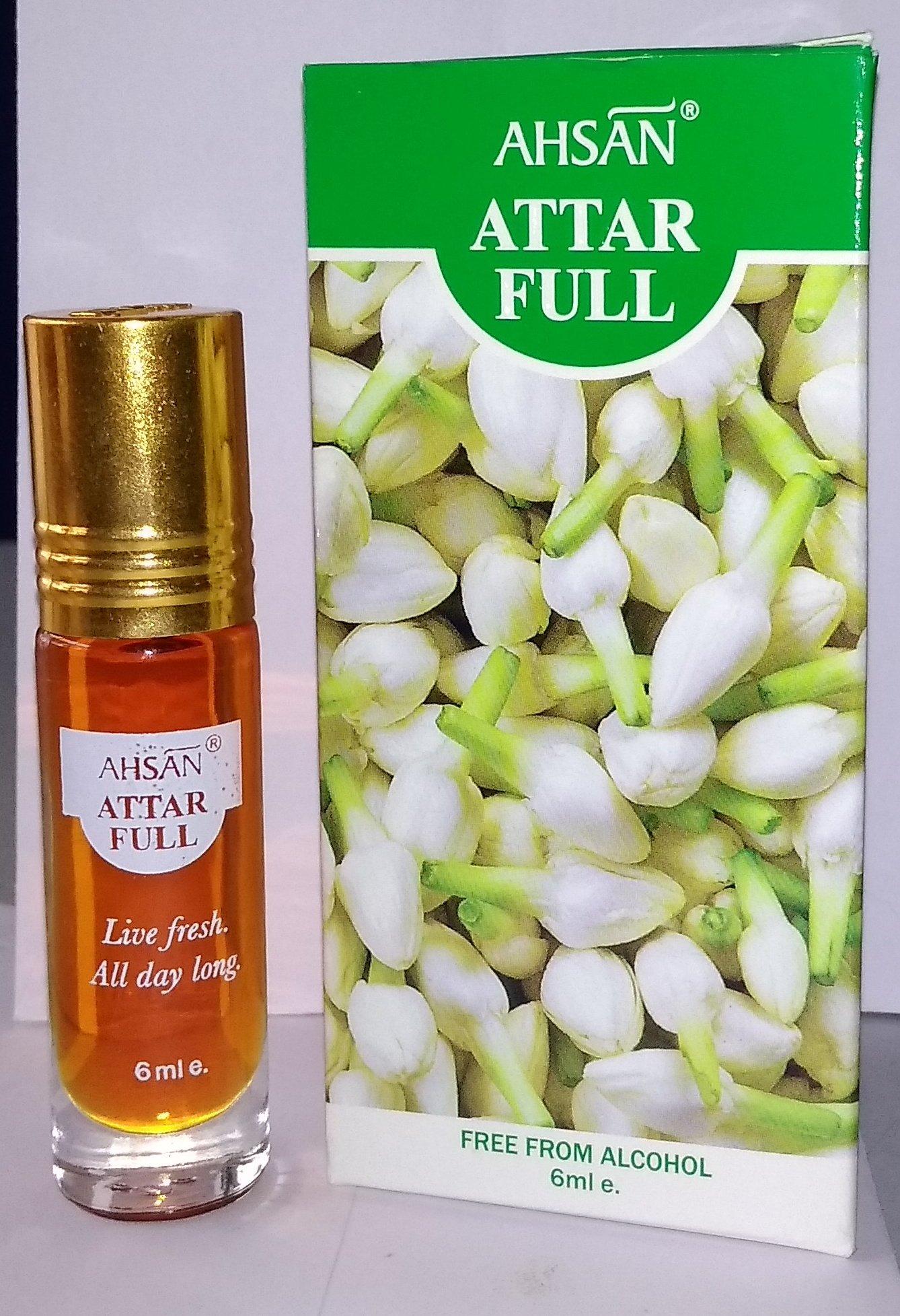 Premium Unisex Navratna Attar Perfume Oil - 6ml Glass Bottle | Long-Lasting Fragrance for Meditation, Aromatherapy & Daily Wear