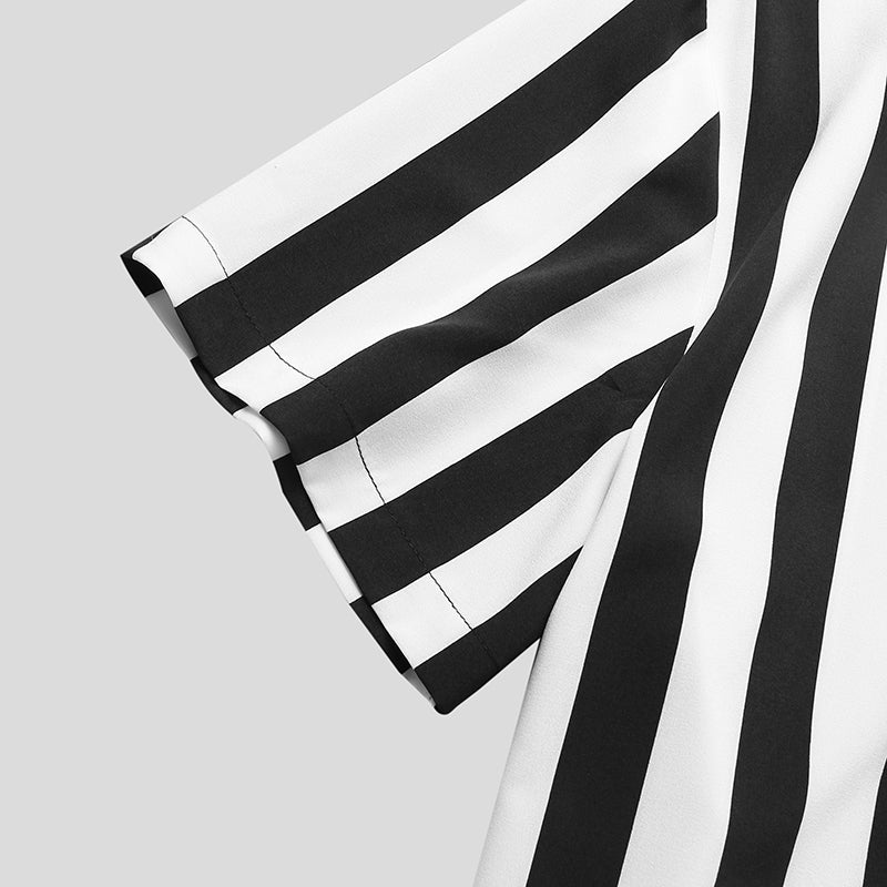 Antonio's Elegant Striped Shirt for Men | Classic Casual Button Down Shirt | Perfect for Office, Date Night & Weekend Outfits
